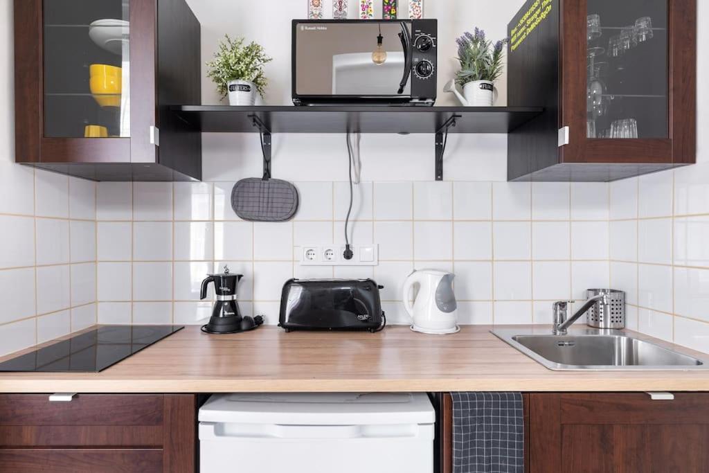 Vintage Style Cozy Downtown Apartment. Boedapest Buitenkant foto